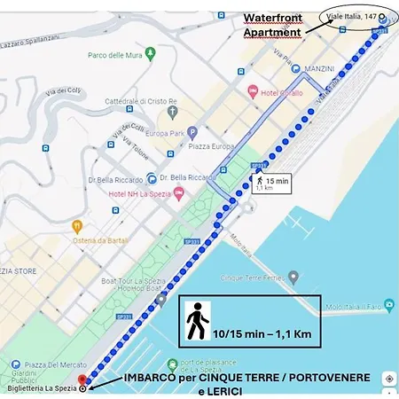 Apartament Waterfront La Spezia